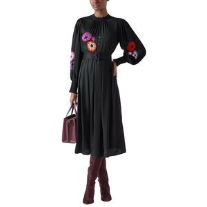 Lk Bennett Womens  Fleur Dress, Black